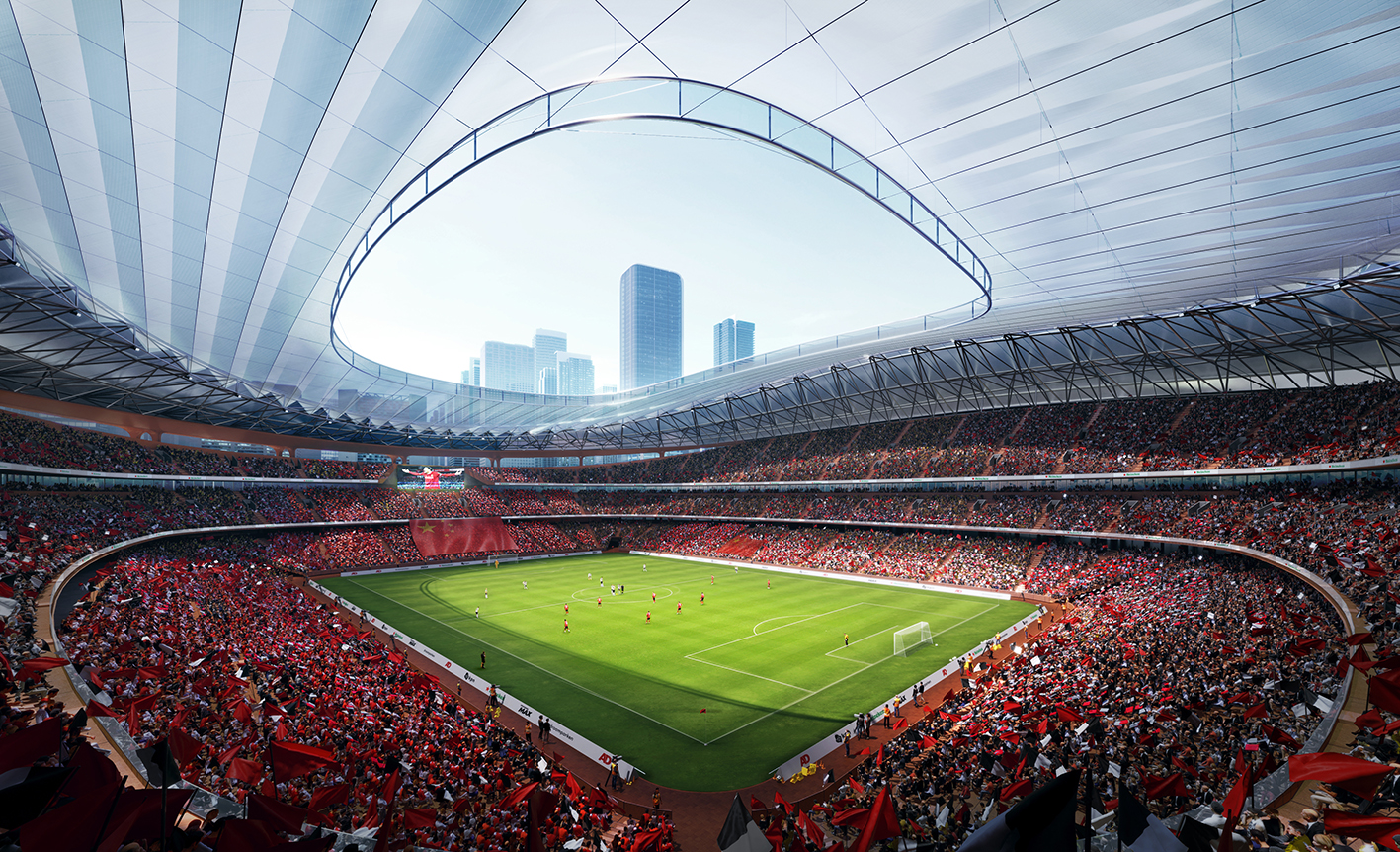 5 ZHA Xi’an International Football Centre Render by Negativ lowres